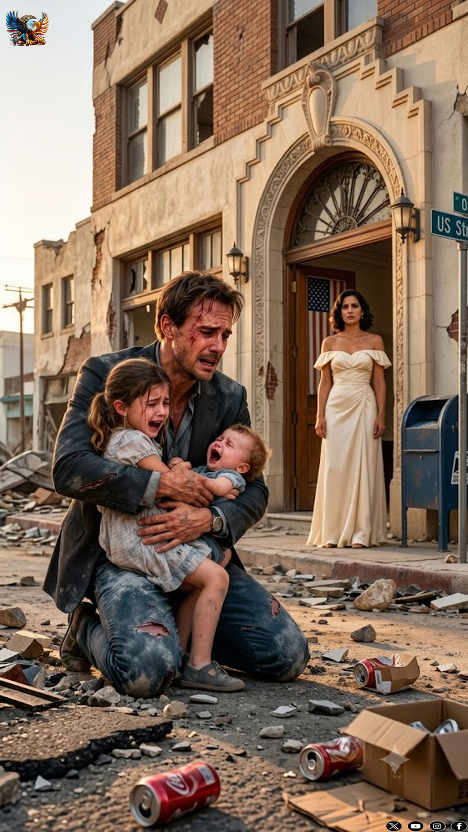 The stepmother locked two children in a cage under the burning sun…