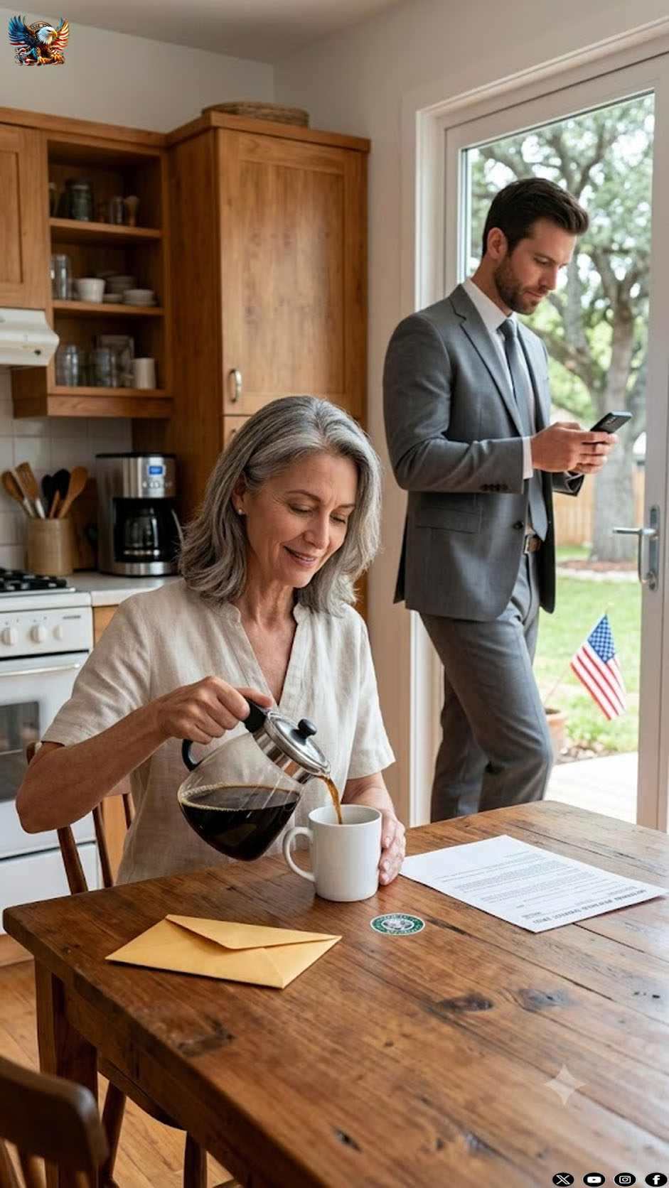 “I need the money by tomorrow,” my son demanded as he handed me his wife’s $300,000 debt. “No excuses.” I agreed, then vanished on the next flight. When they broke into my house to collect, all they found was a locked door… and an envelope that made them scream.