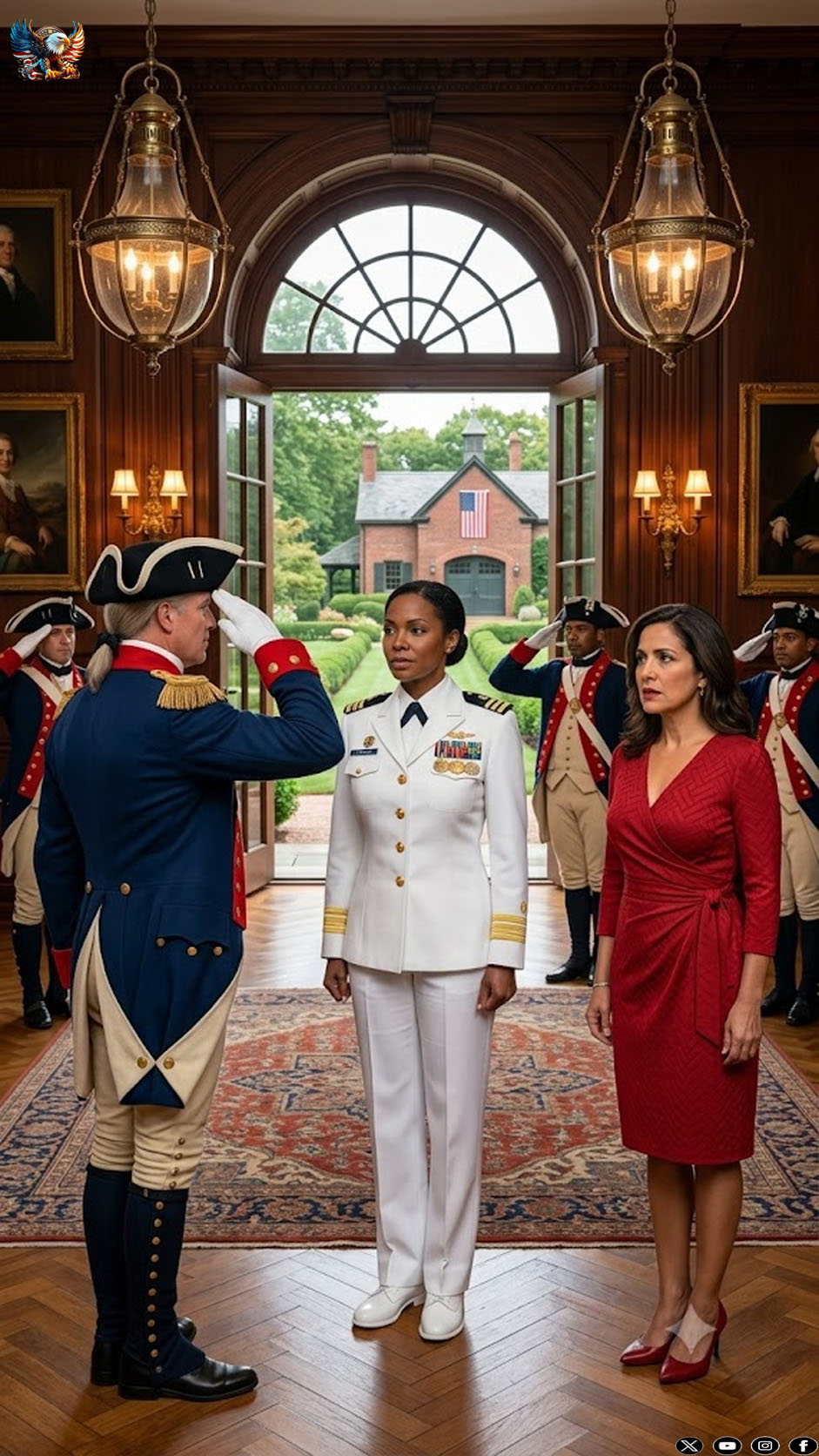 “Arrest her!” my mother-in-law shouted at the military ball… until the military police verified my ID and all the officers stood at attention.