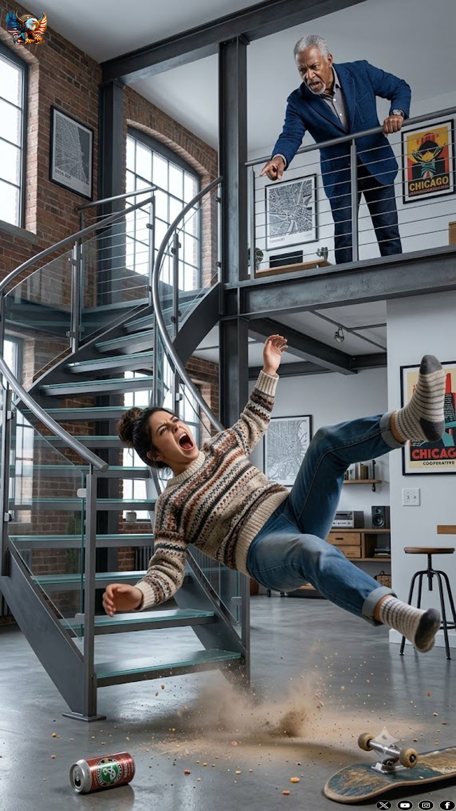 When I refused to fund my brother’s education, valued at $80,000, my mother forged my signature, sold my dream house, and pushed me from the second floor before disowning me. But, just the next day, something that appeared on live television transformed her fear into pure panic.