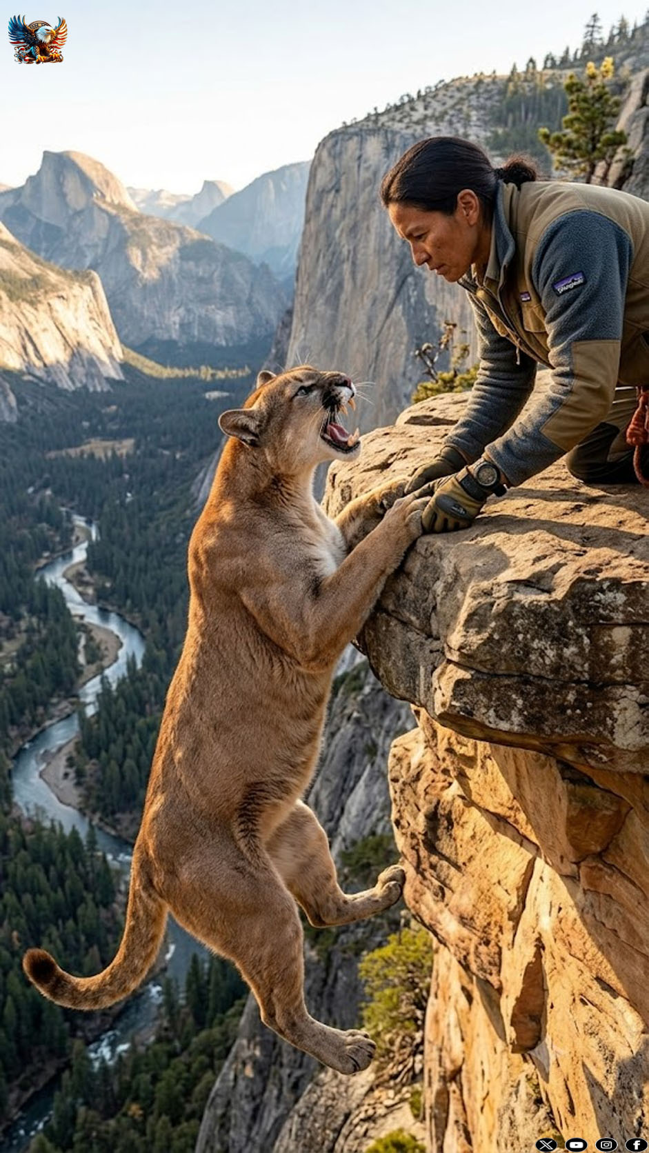The man who saved a pregnant leopard from a cliff. What he did next will leave you speechless! That day began like any other… but it ended up becoming a story that no one in their right mind could ever forget.