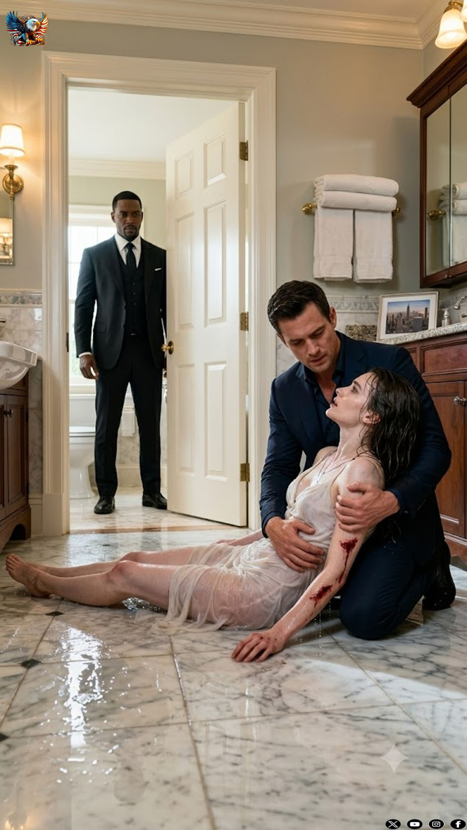 During my lunch break, I rushed home to cook for my sick wife. As soon as I entered the house, I was stunned and my face turned pale at what I saw in the bathroom.