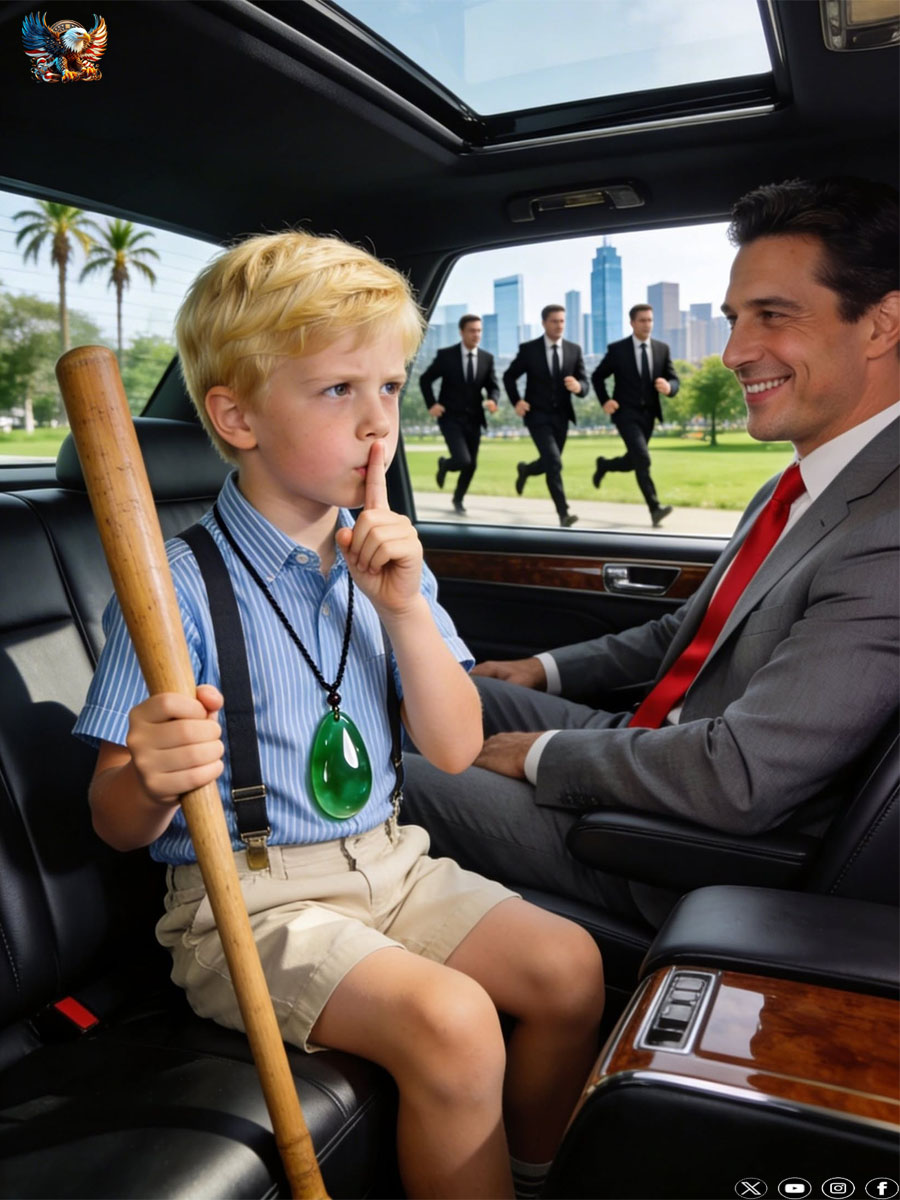 He Found a Dirty Boy Hiding in His Luxury Car… Then One Pendant Exposed a Secret That Could Destroy Everything