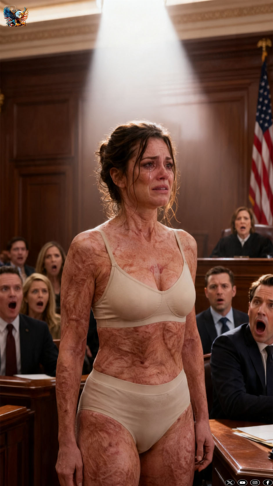 My mother-in-law poured boiling oil over me because I refused to liquidate my assets, while my husband stood there and sneered, “I’m divorcing you. I refuse to live with this ugly monster anymore.” They thought pain would make me weak, that scars would silence me forever. But on the day we faced each other in court, every lie, every crime, and every greedy secret finally burned them back.