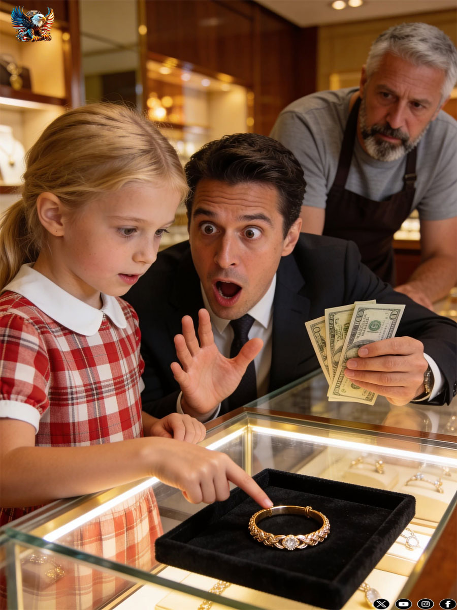 A little girl offered $50 to buy back a bracelet—and what she said changed a billionaire’s life forever…