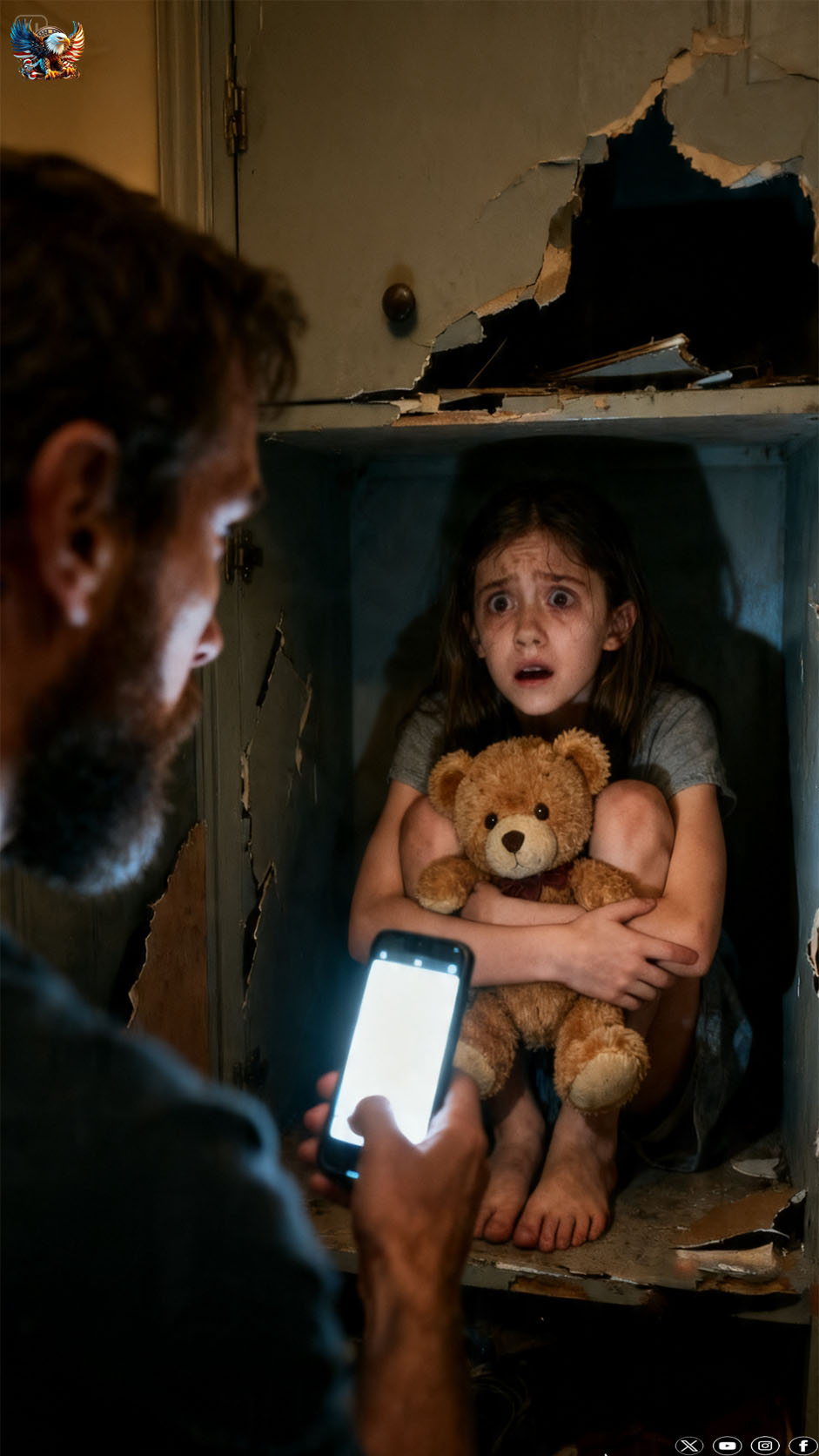One stormy night, my six-year-old niece called, her voice trembling through the phone: “Uncle Ryan, I’m all alone… I’m hungry… please come!” Panic shot through me. I sped to my parents’ house — where she was supposed to be safe. But what I found inside froze my blood… and then I did something I can never take back.
