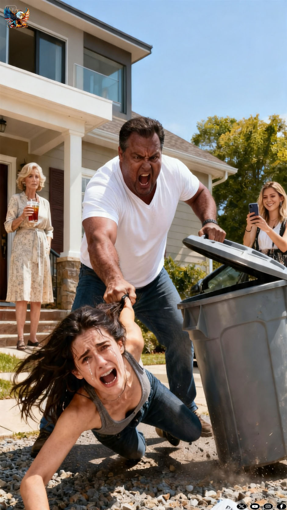 My father yelled, “Useless things belong in the trash!” and shoved me into the trash can for blocking my sister’s car—then they threw my suitcase at a homeless shelter… But they had no idea what I was about to become…