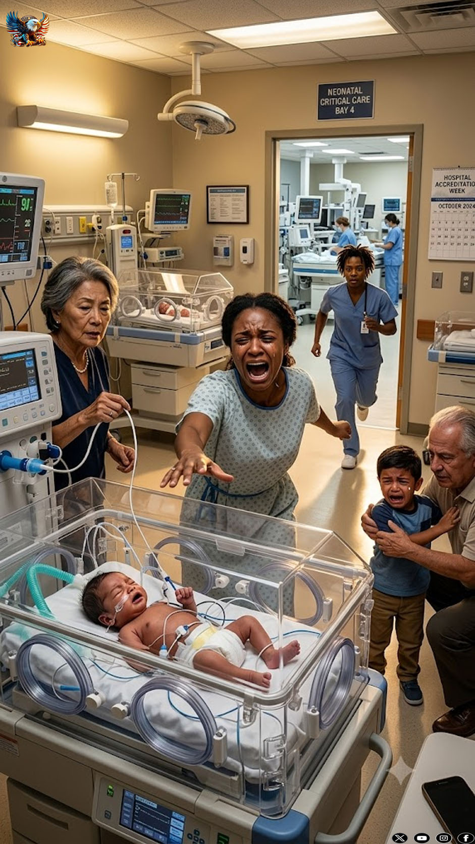 My newborn was intubated, fighting for her life, when my mother texted: “Bring dessert to your sister’s baby gender reveal. Don’t be useless.” I replied: “I’m in the hospital with a baby.” She texted back: “Priorities. Show up or get out of our lives.” Then she came and turned off my daughter’s respirator in the middle of the night…