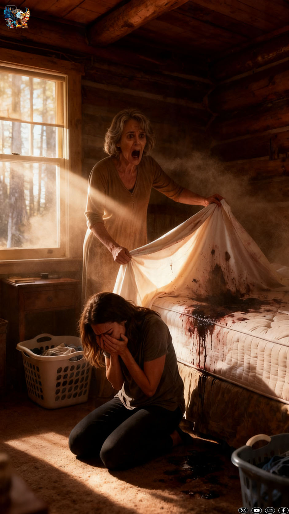 The young bride changed the sheets every day — until her mother-in-law lifted the blanket and saw the blood underneath…