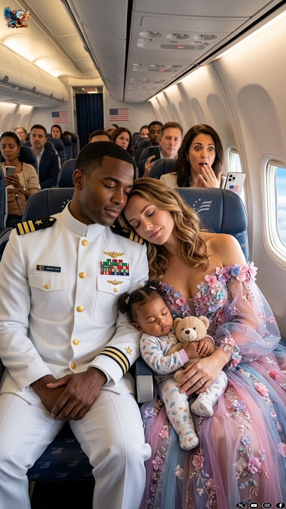 I pretended to be asleep on a flight and my ex used the photo to ruin me.
