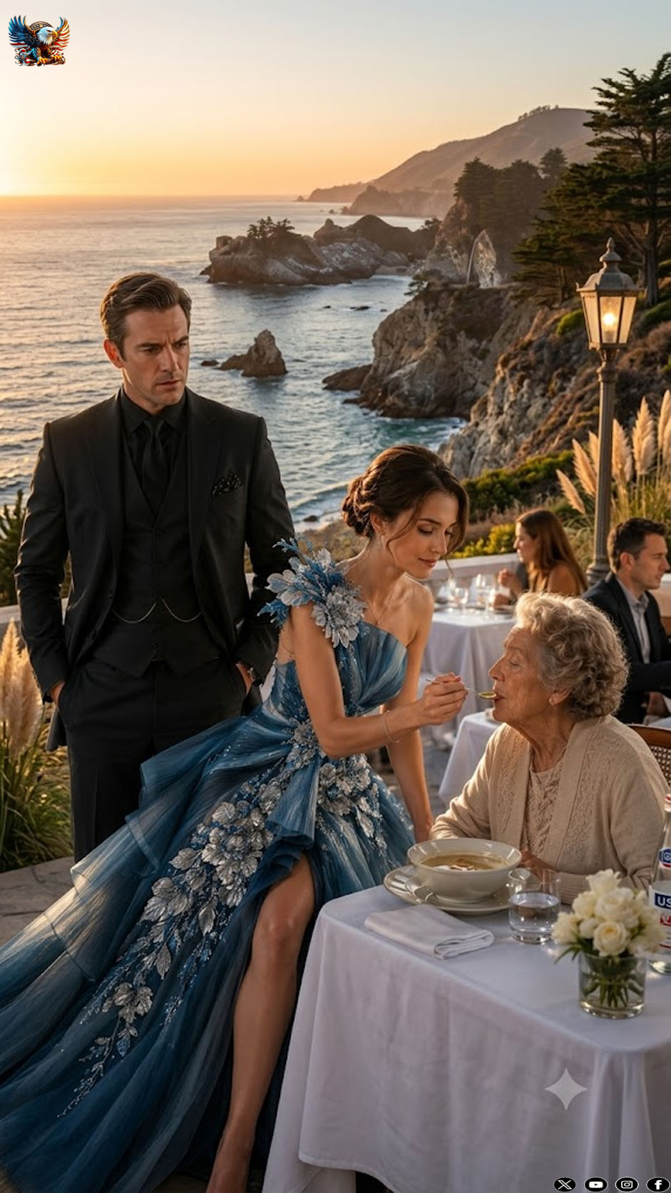 The Waitress Who Fed the Billionaire’s Mother