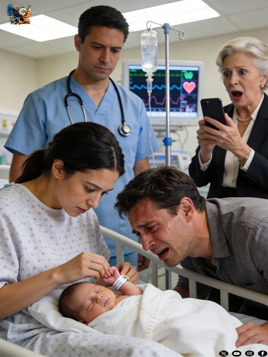I Noticed ONE Wrong Detail on My Newborn’s Wristband—Seconds Later, the Room Went Silent… and a Stranger Walked In Holding MY Baby