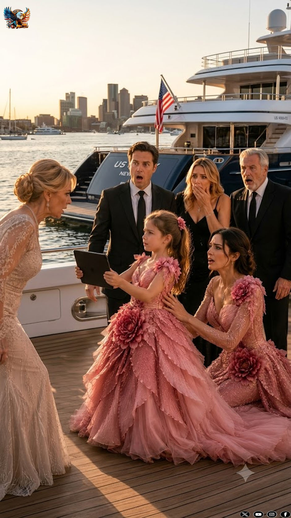 The Girl Who Pointed Out the Mistress at the Billionaires’ Gala