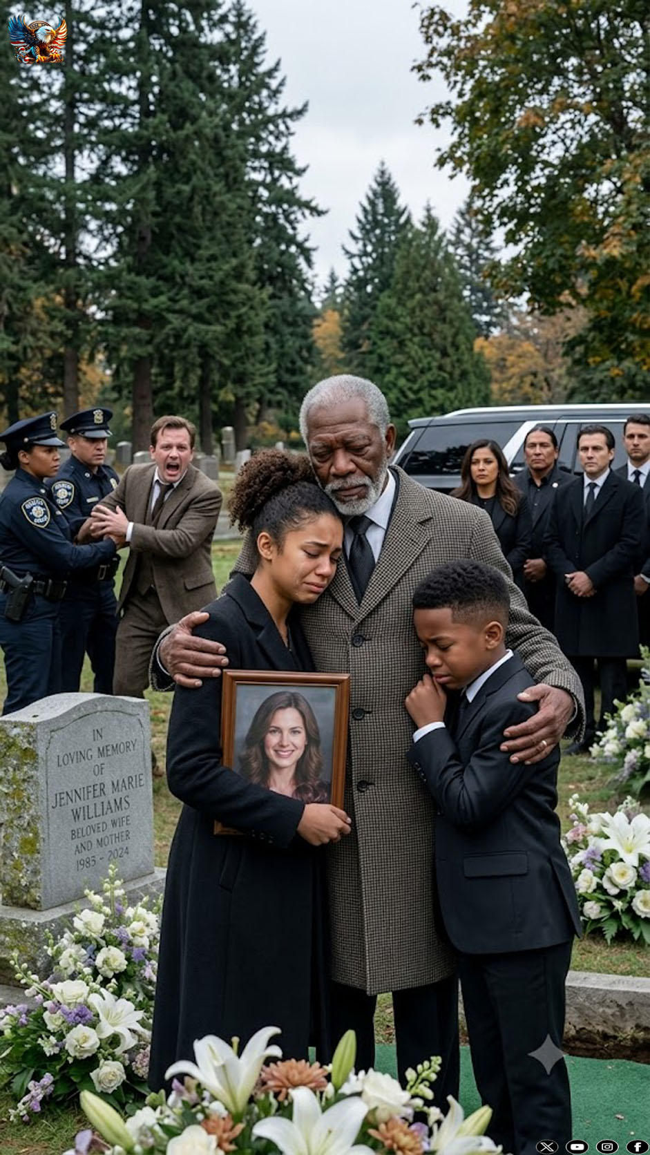 At my daughter’s funeral, my son-in-law pointed at his daughters and announced, “They’re going into foster care. I deserve a fresh start with my new fiancée.”