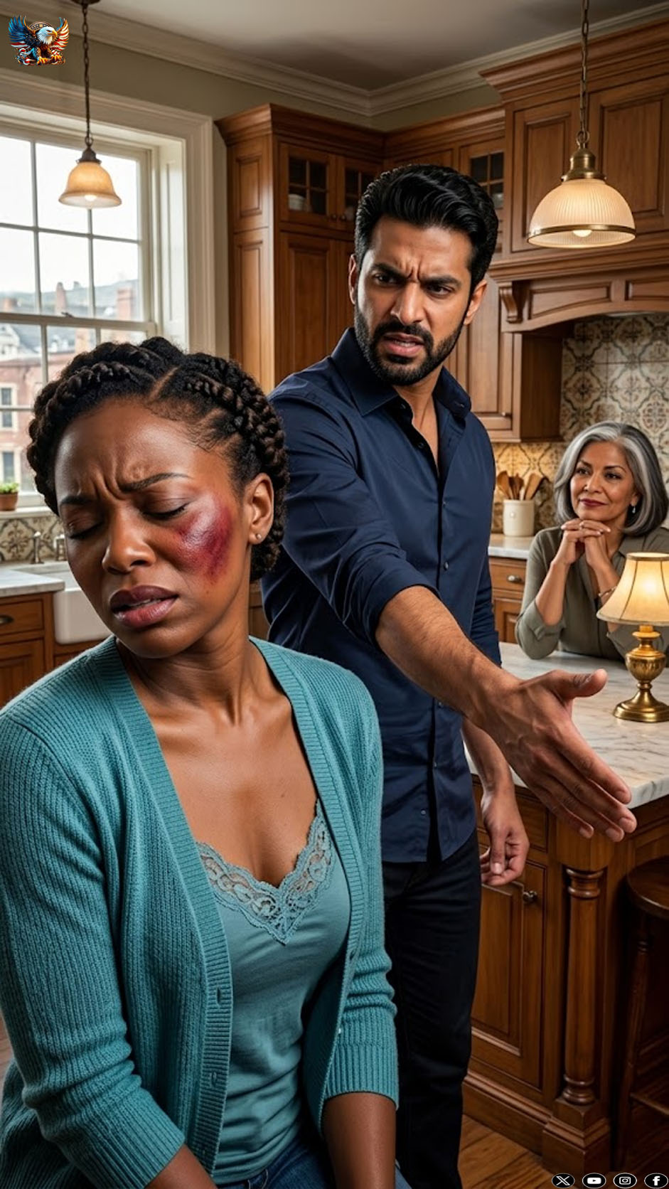 My husband repeatedly sl@pped me in the face over a trivial matter. The next morning, he saw a lavish feast and said, “It’s good that you’ve finally come to your senses!” But he panicked and nearly fainted from shock after seeing the guests seated at the table…