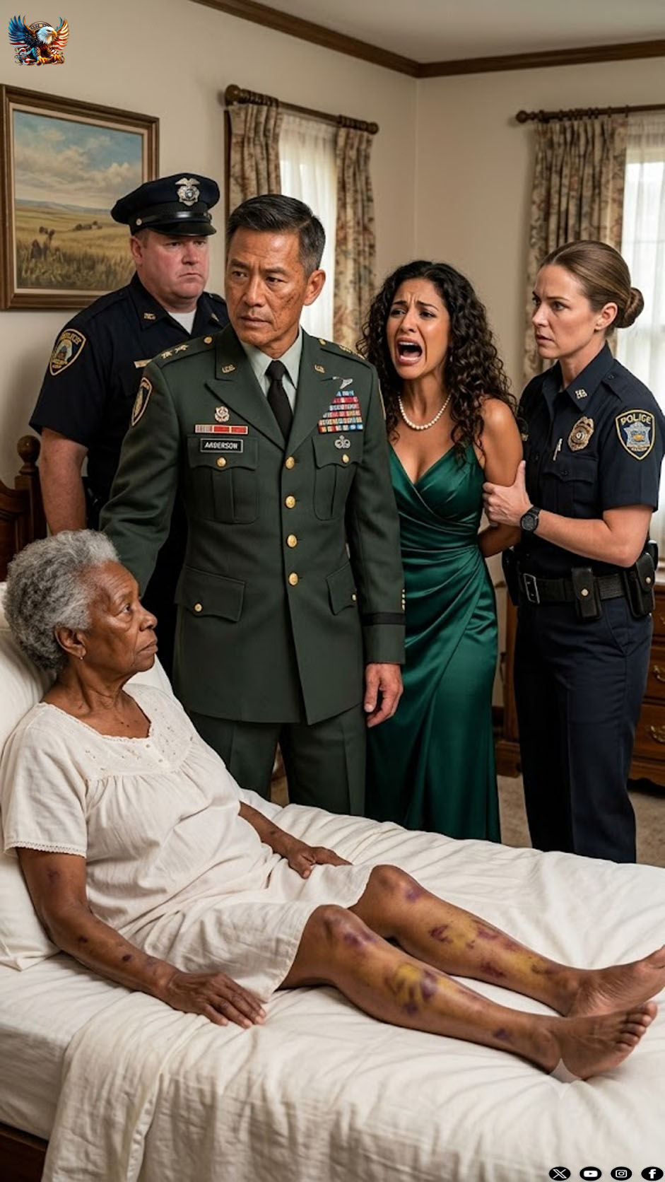 When I came home from deployment, my wife told the neighbors, “His mother has dementia—she hurts herself.” But I found Mom locked in a dark bedroom, fully lucid, with no phone and bruises she refused to explain.