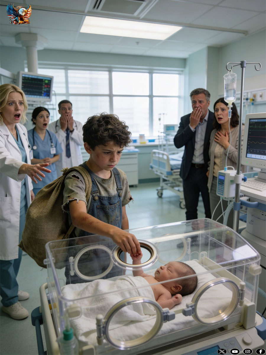 Eight Top Doctors Gave Up on Saving the Billionaire’s Baby… Until a Homeless Boy Did the One Thing No One Else Noticed