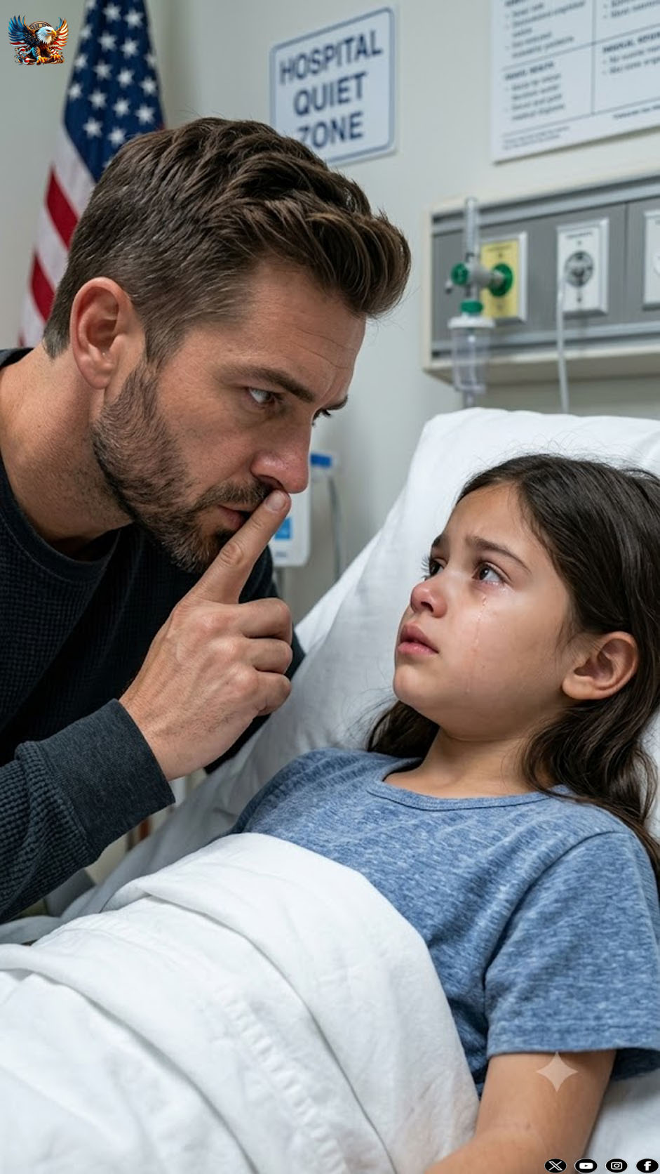 “Dad… my back hurts so much I can’t sleep. Mom said I shouldn’t tell you.”