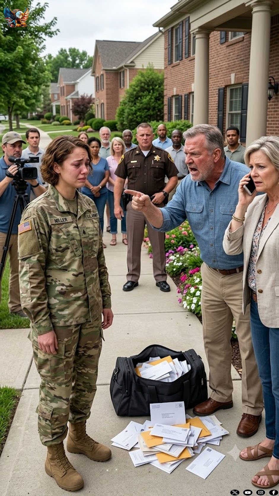 “For 4 Years, My Parents Told Neighbors, Teachers, And Even Our Pastor That I Was In Prison. “She Made Terrible Choices,” Mom Would Say With A Sigh. I Was Actually Overseas On A Military Deployment. When I Came Home In Uniform, The Mailman — Who’d Been Forwarding My Letters — Called The Local News. The Whole Town Showed Up. My Parents Locked Their…”
