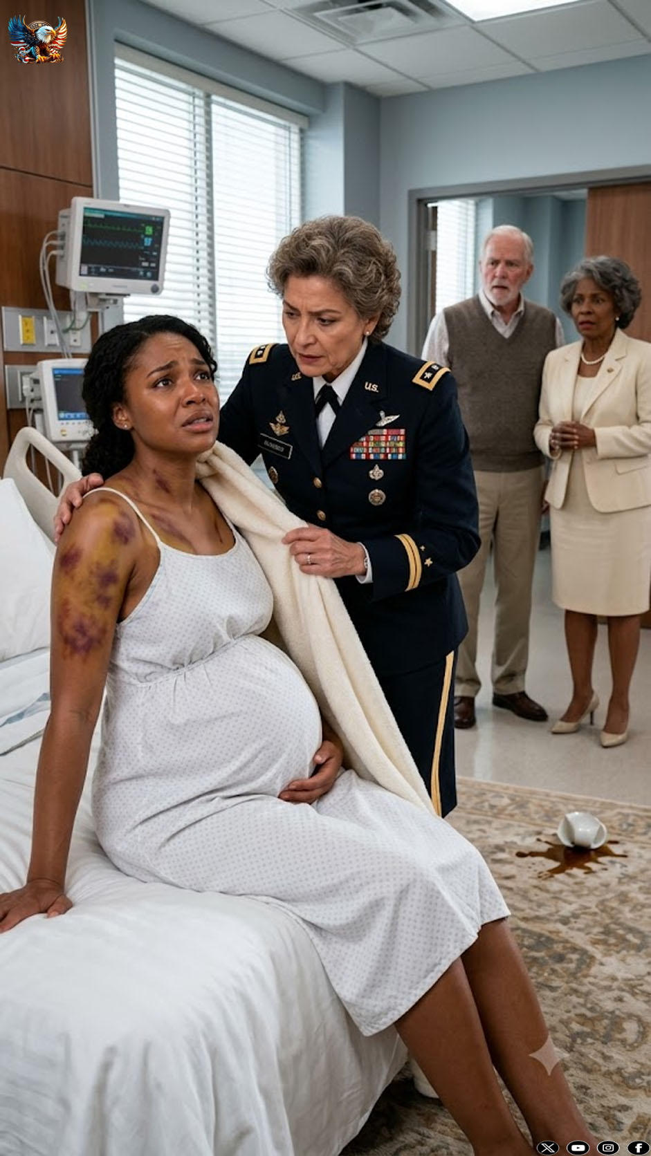 I Was Seven Months Pregnant When My Husband Came Home and Found His Sister Inspecting My Arm