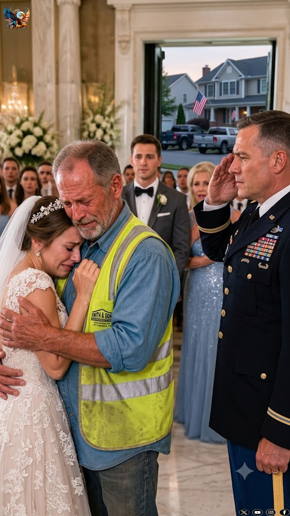 “I’d Never Marry a Gardener’s Daughter!” My Fiancé Em.bar.ras.sed Me at the Altar in Front of 120 Guests and Walked Away. As My Father Cried and Apologized, I Silently Held Him—Until an Army Commander Suddenly Entered, Saluted My Dad With Full Military Honors, and Revealed the Secret That Would Change My Ex-Fiancé’s Life the Very Next Day.