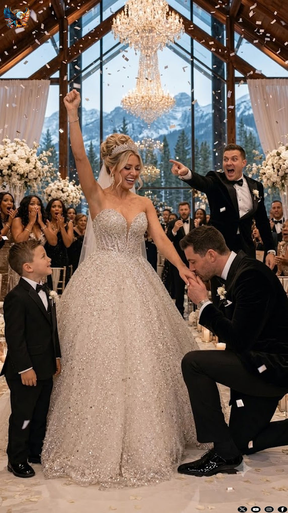 I am missing three fingers on my right hand. When the priest asked for the rings at our snowy Colorado wedding, my groom sneered, “Don’t drop it with your freak hand. Actually, never mind, I don’t want a deformed wife.” He turned to leave. A man in the front row—a billionaire CEO—stepped forward. “She lost those fingers to severe frostbite,” the CEO said loudly, “digging my little boy out of an avalanche with her bare hands.” He walked up to the altar, completely ignoring the stunned groom, and gently held my scarred hand. “You see a deformity,” he coldly told my ex, before looking deeply and tenderly into my eyes. “I see the most beautiful woman alive, let me be the man who spends the rest of his life kissing these scars.”