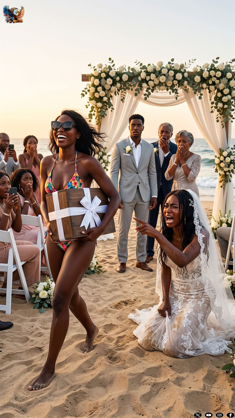 Before my sister’s wedding, my parents gave me five conditions. “Do all of them, and we’ll let you come.” I smiled, booked a beach vacation to Malibu and mailed one last gift. As my sister opened it in front of hundreds of guests, she screamed in terror…
