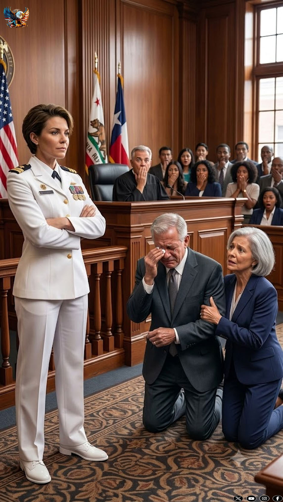 I never told my parents who I really was. After my grandmother left me $4.7 million, the same parents who had ignored me my entire life suddenly dragged me into court to take it back. When I walked into the courtroom, they looked at me with open contempt, certain they would win. Then the judge paused, studied my file, and said slowly, “Hold on… you’re JAG?” The room fell into de/ad silence.
