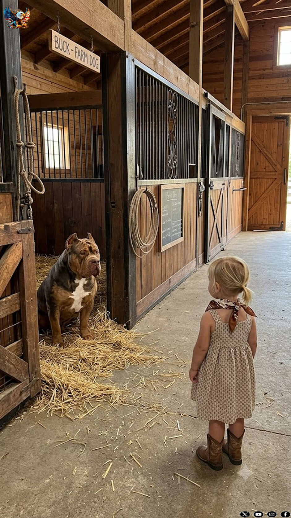 No one dared to adopt the most dangerous and aggressive dog in the shelter because he attacked people. But when a three-year-old girl approached the fighting dog, the entire shelter froze at what the dog did