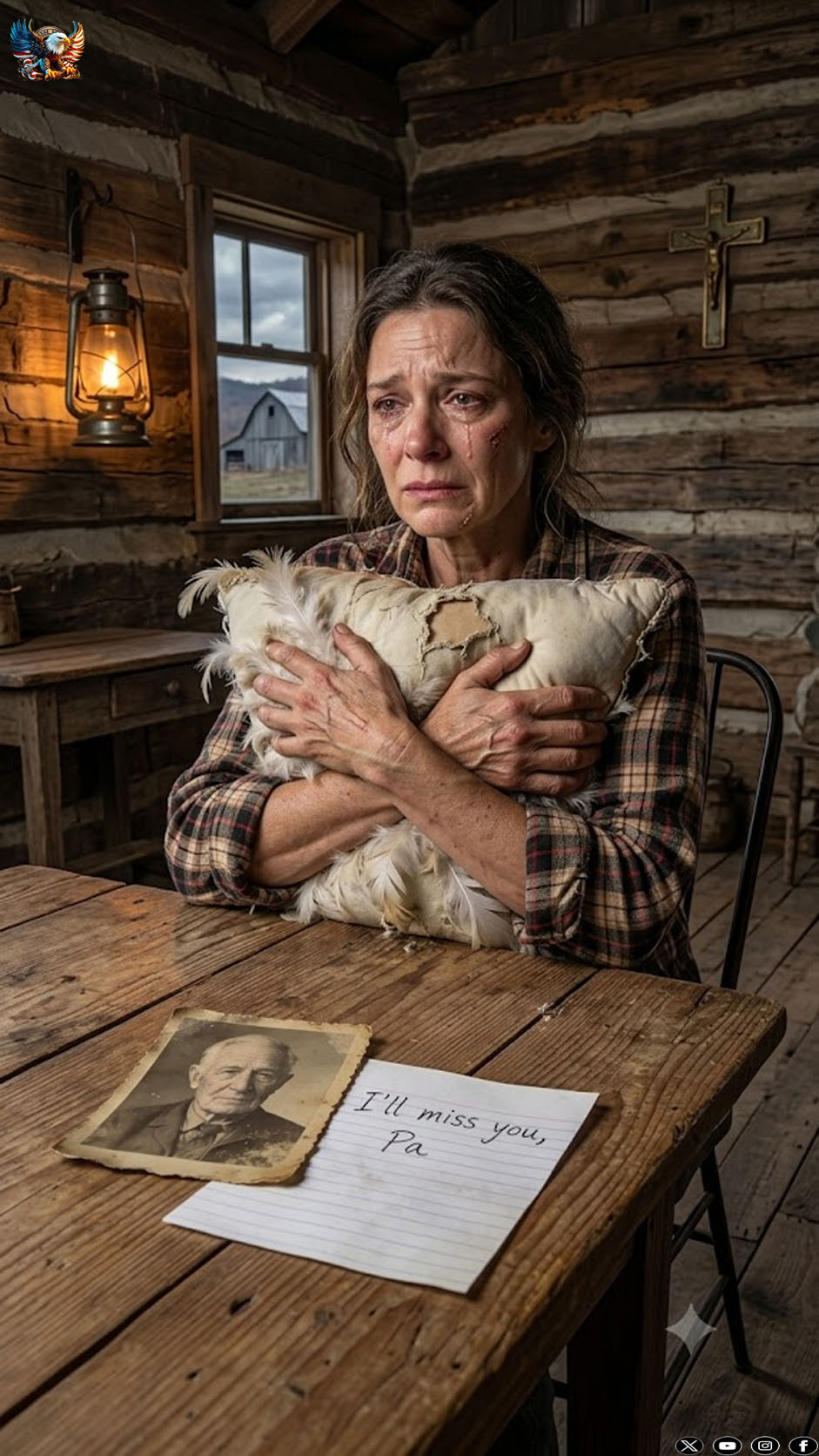 My father-in-law didn’t have a pension. I cared for him for twelve years as if he were my own father… and before he died, he left me a tattered pillow, whispering: “It’s for you, Mary.” No one in the house understood why he gave it to me… until that very night, when I felt something hard hidden inside.