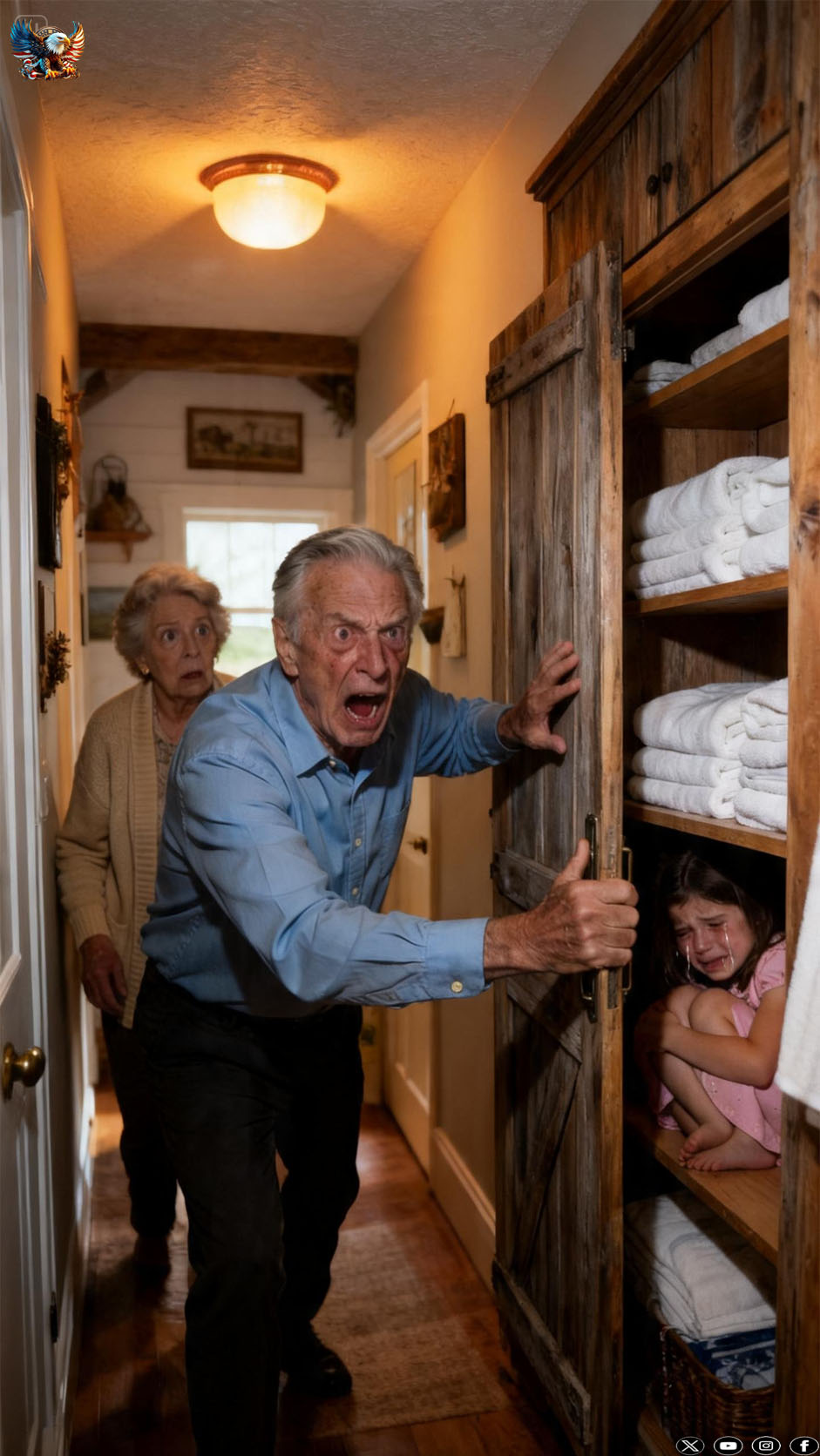 MY SIX-YEAR-OLD GRANDDAUGHTER CALLED ME AT MIDNIGHT… SAYING SHE WAS LOCKED UP….