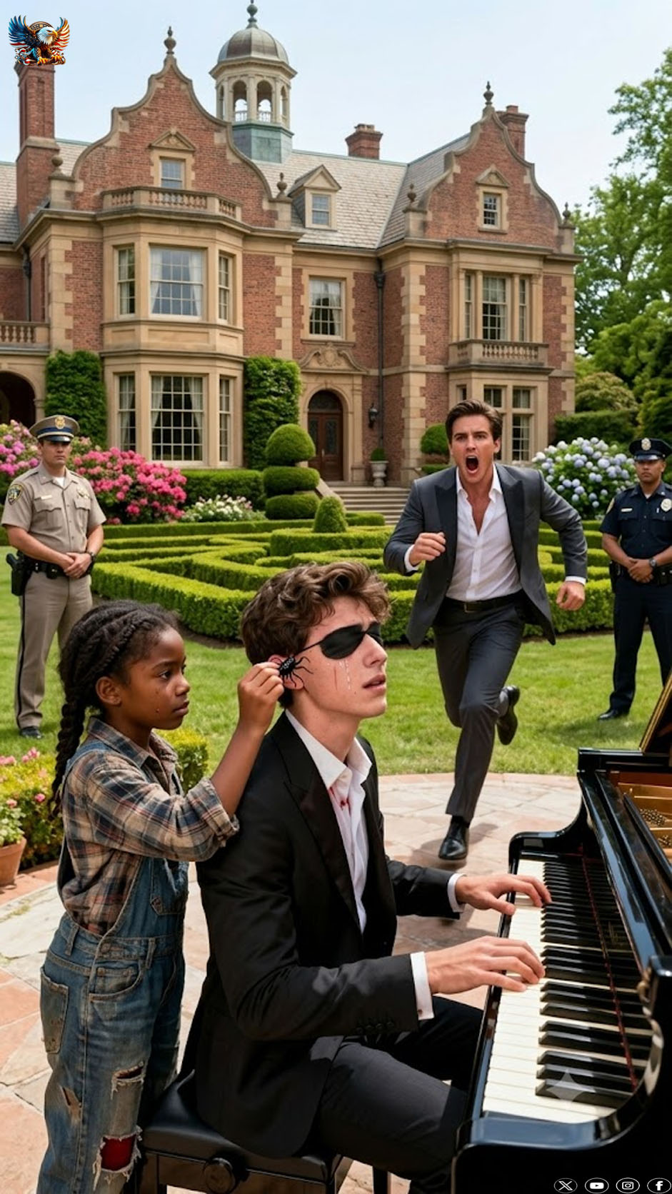 THE MILLIONAIRE’S SON WAS BLIND… until a LITTLE GIRL pulled something from his eyes that no one could have ever imagined…