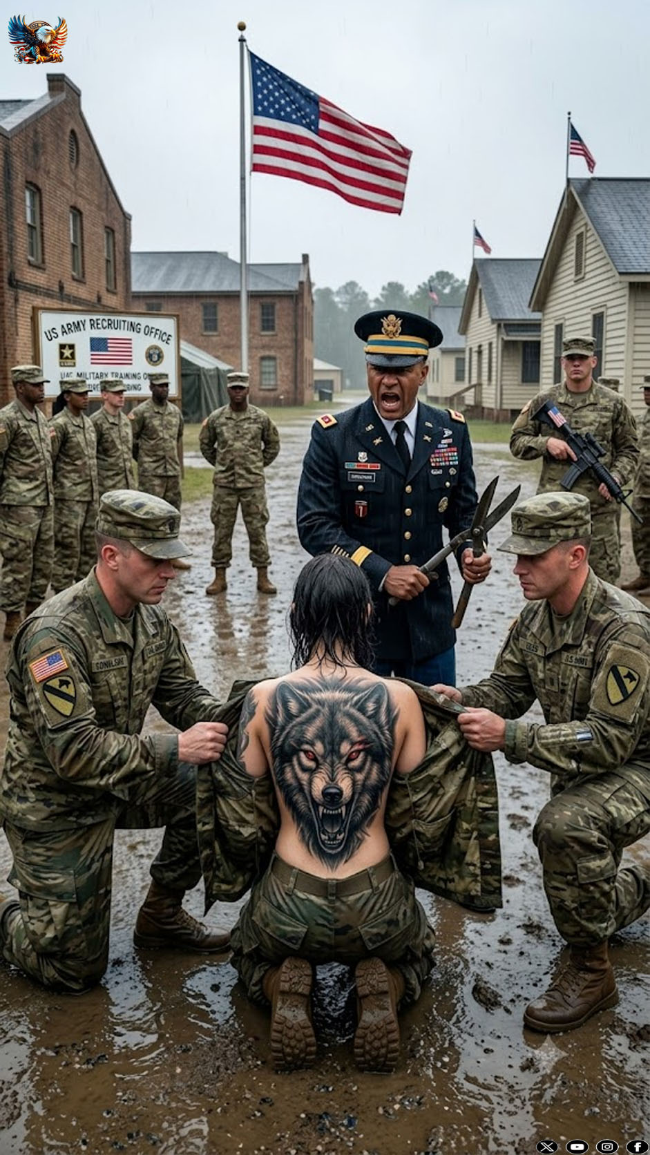“He ripped my uniform and mocked me in the rain; then he froze when he saw the 707 insignia”…