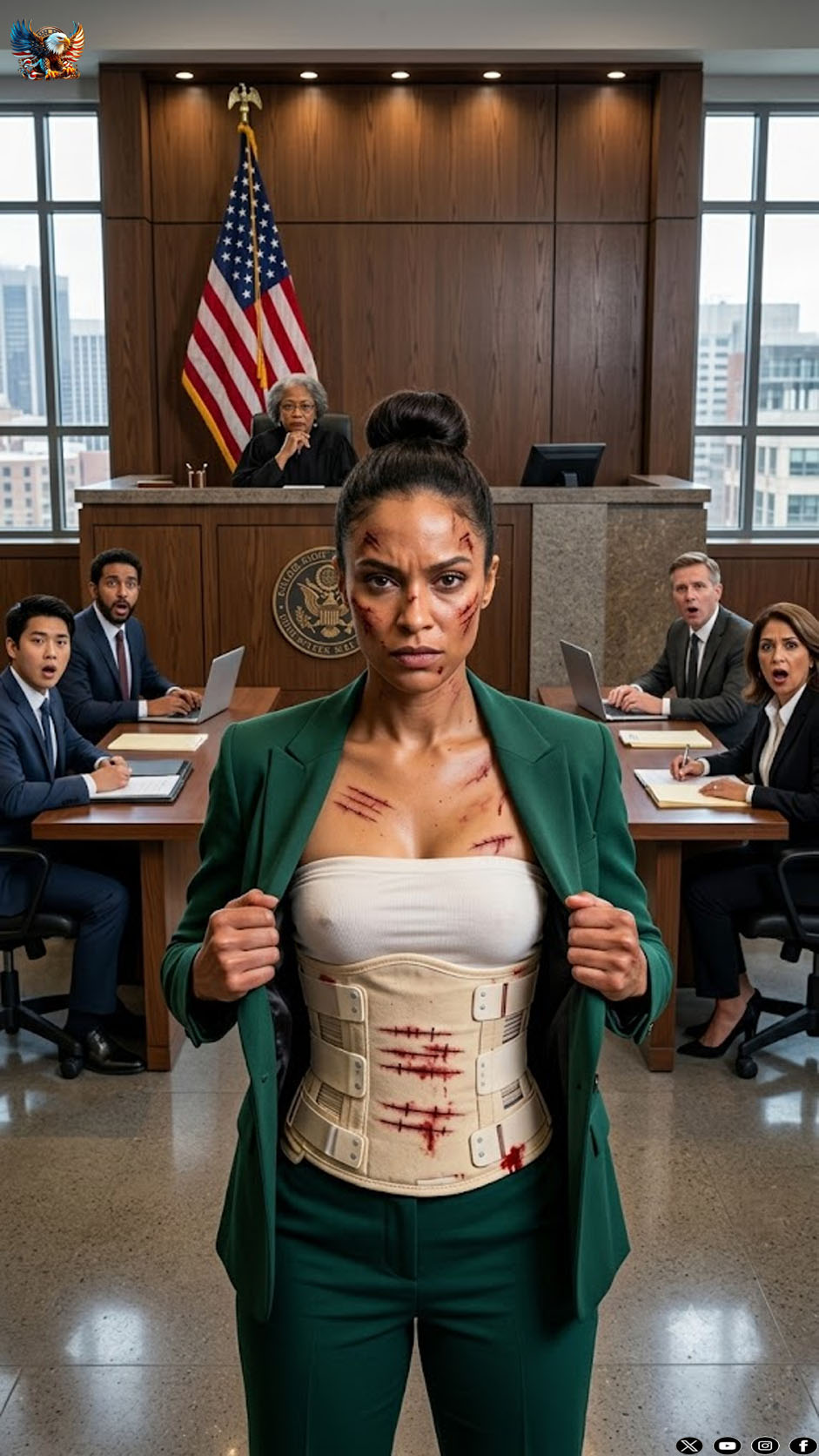 “You’re like a beast of burden—easy to ride!” her husband mocked in the middle of the divorce hearing, drawing uncomfortable glances and a poisonous silence in the room.