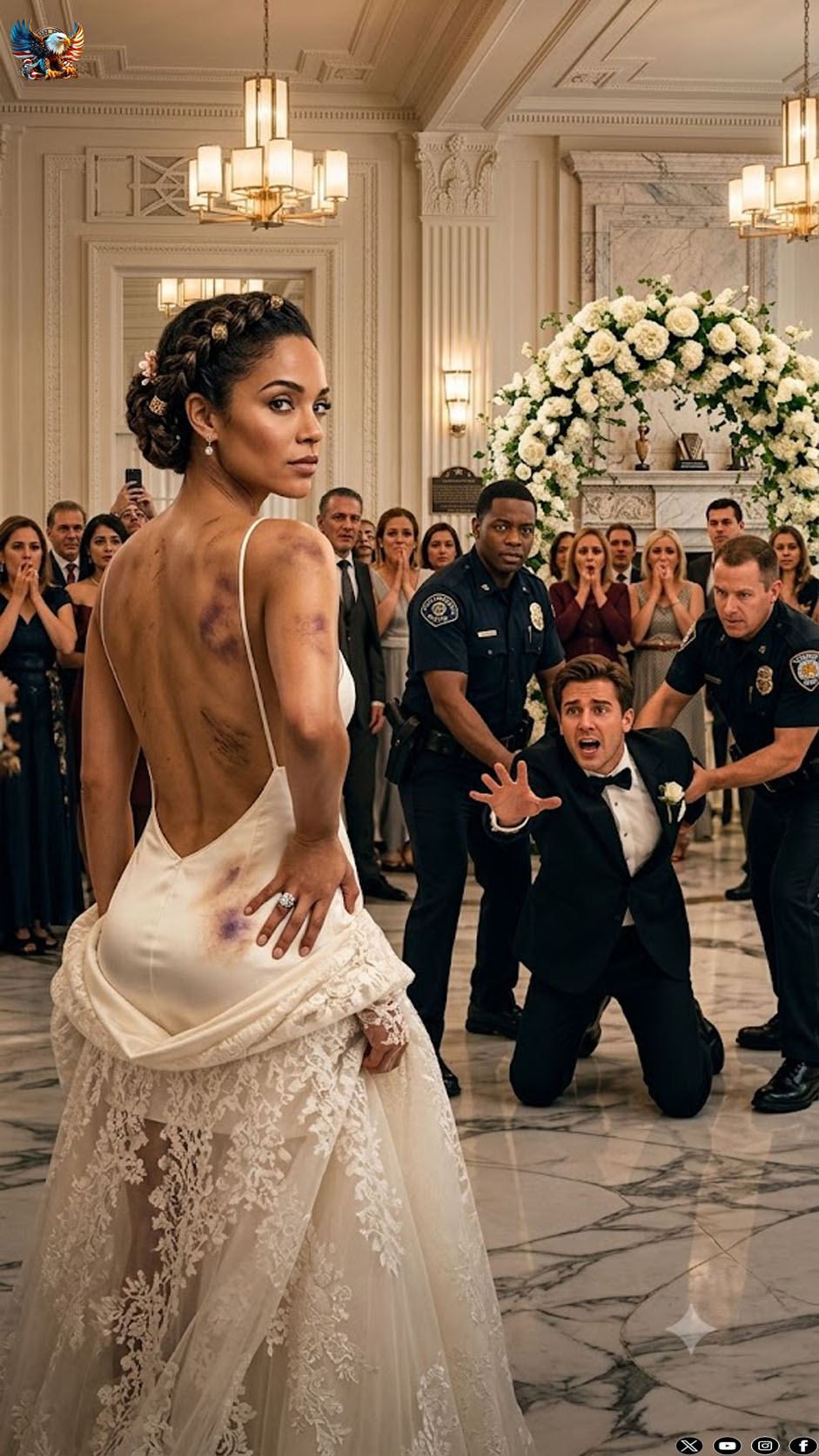 At our wedding altar, my groom squeezed my hand and sneered, “From today on, you belong to me. Know your place.” I smiled and whispered, “You wanted a wife? Then meet your witness.”