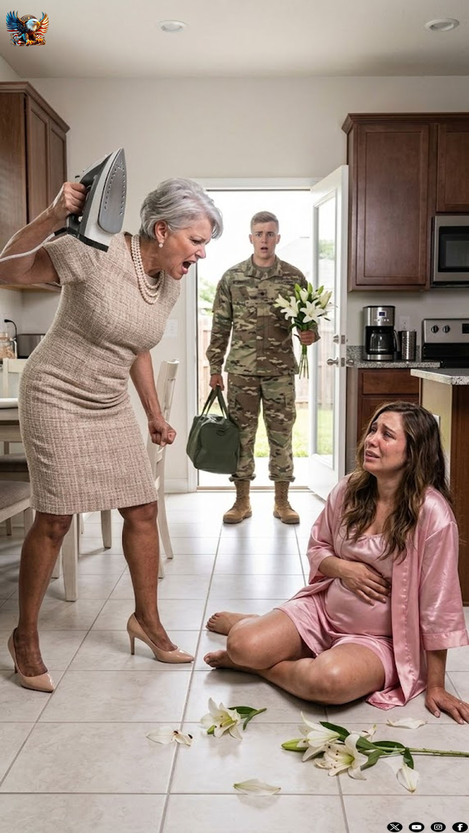 They ruined all four of her wedding gowns just hours before the ceremony out of pure jealousy—yet she still walked down the aisle wearing something that left her own family unable to lift their heads in shame.