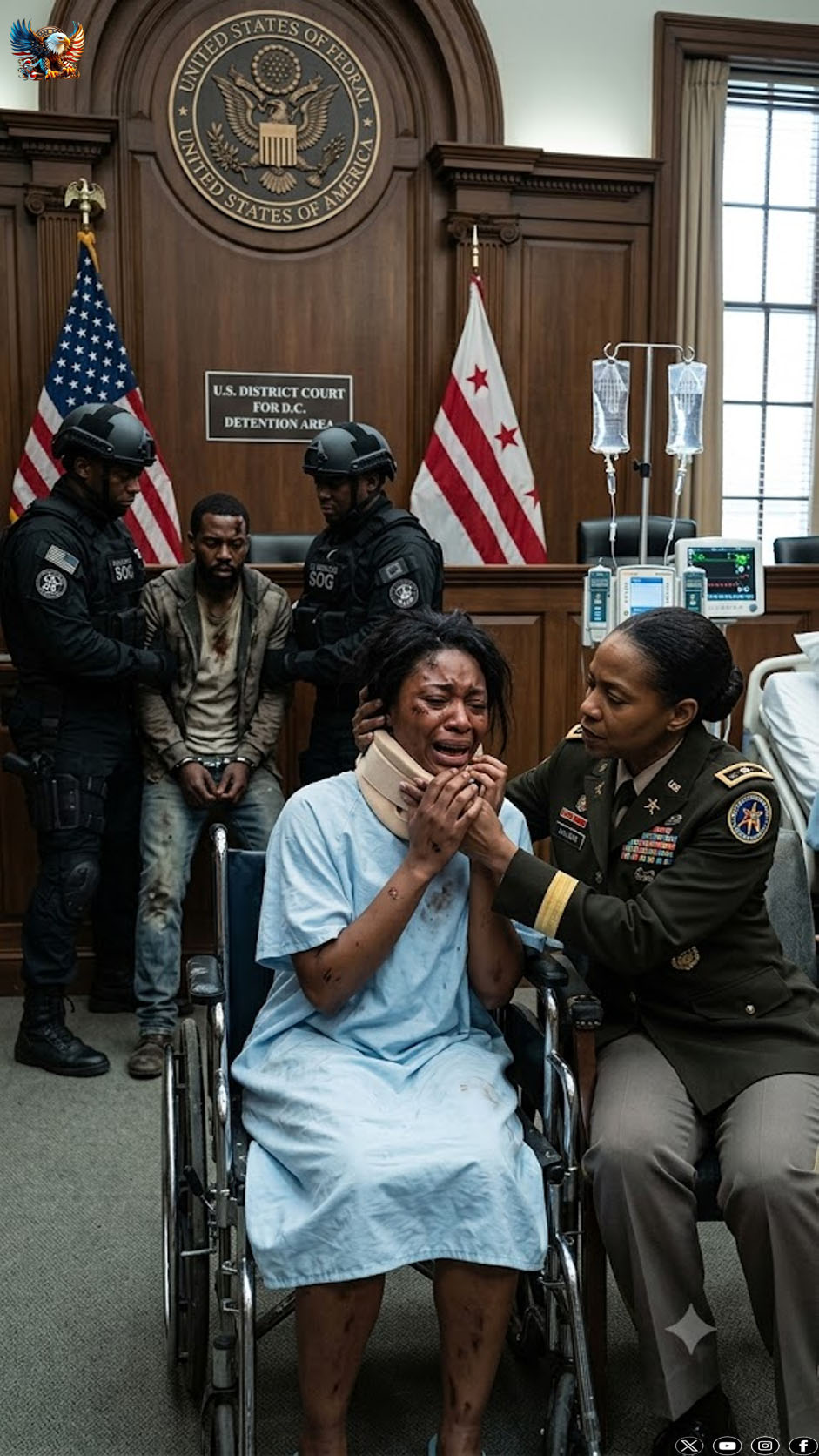 “Do you know where you are? Trash like you doesn’t belong here,” he snapped. When I said I came for my daughter, he grew furious. “A mental hospital—want me to arrange that?” he mocked. He thought I was just a weak old woman… until I locked every exit and turned his house into hell.