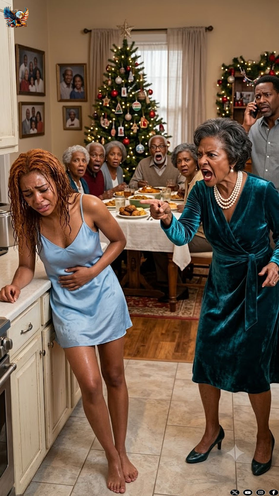 I had started cooking at five in the morning, when the house was still dark and silent, for the perfect Christmas dinner for my in-laws.