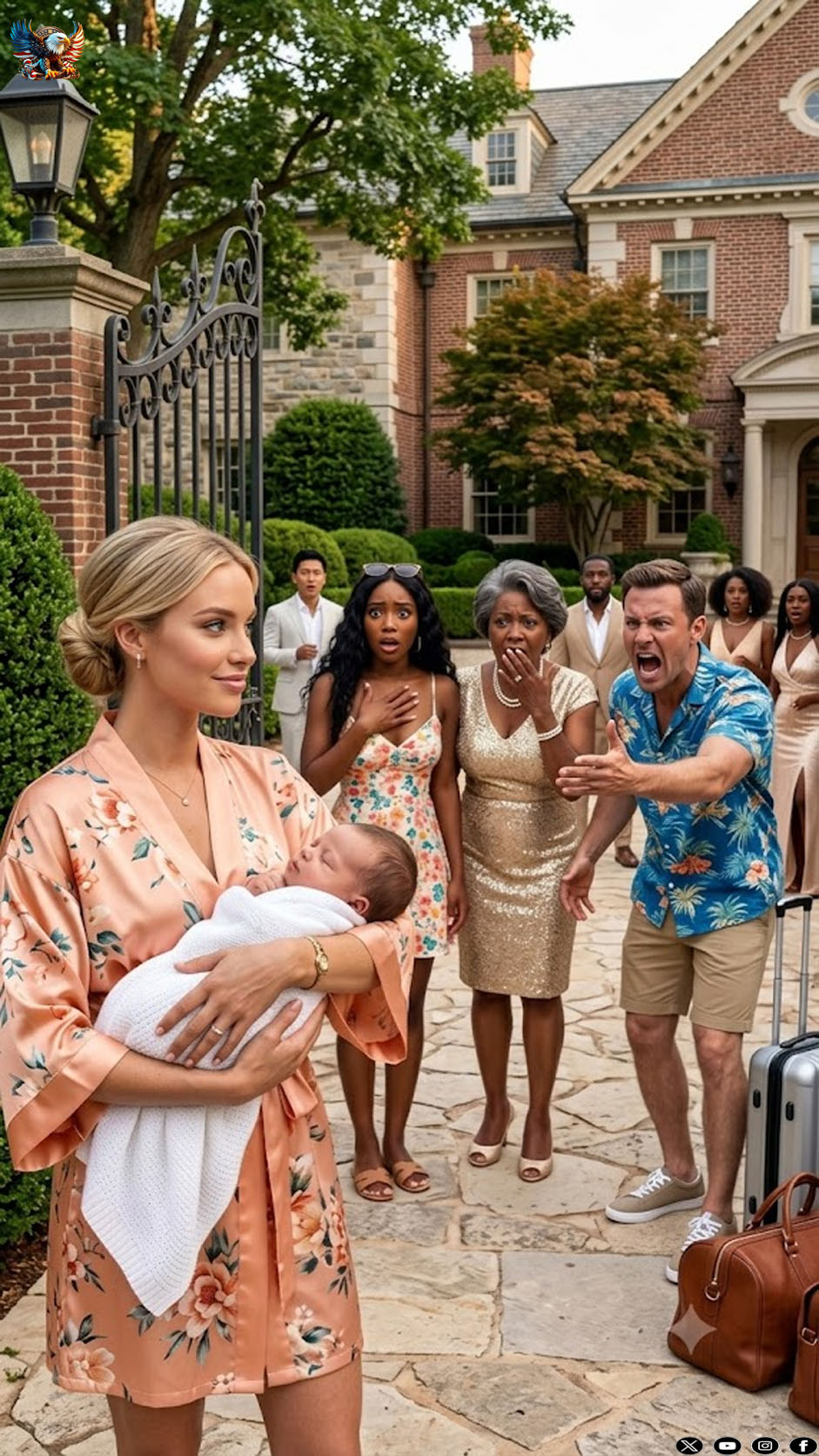 After I gave birth and came home, my husband changed the house’s passcode and went on vacation with his family. So, I quietly sold the house and left. They came back to no home, ending up on the streets!