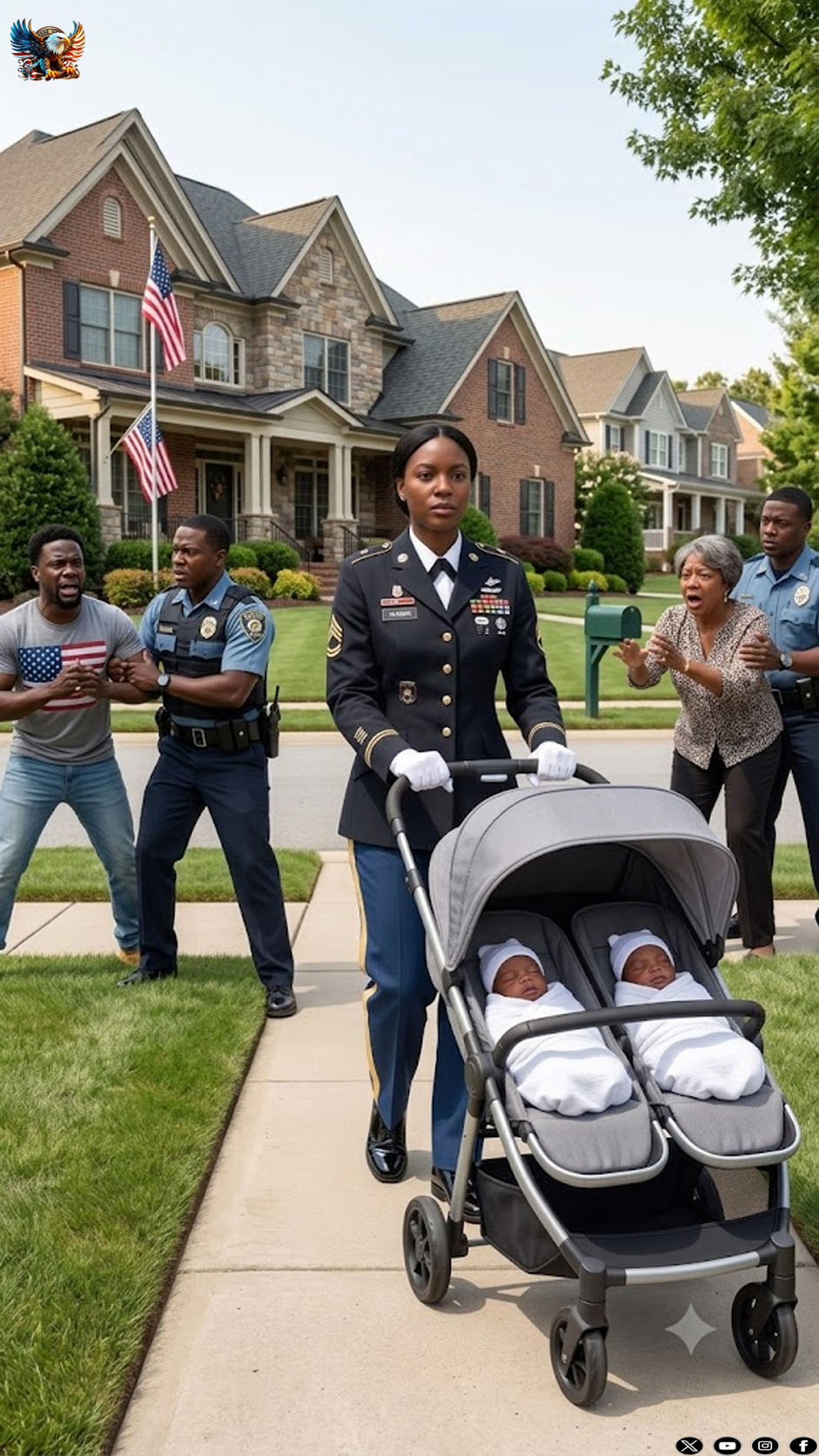 During my twin pregnancy, I remained silent as people praised my husband’s mistress for saving her parents’ house. A few days later, he came to the hospital with divorce papers, called me useless, and left without knowing | was a colonel in the U.S.Army.