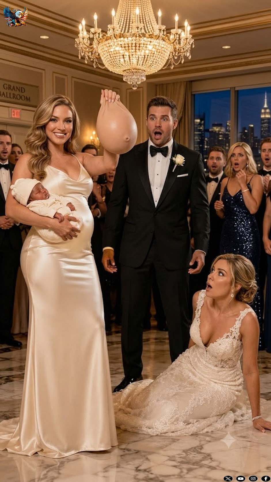 My husband threw divorce papers onto our premature baby’s NICU incubator. “I need a son, not a defective girl,” he sneered. His mother smiled. “His new mistress is already giving him an heir.” I didn’t cry. 8 months later, I crashed their luxury wedding with my healthy daughter and a sealed envelope. I set a timer for 12:00 PM. When the clock struck noon, he didn’t just lose his new bride. He realized he was about to lose his entire corporate empire.