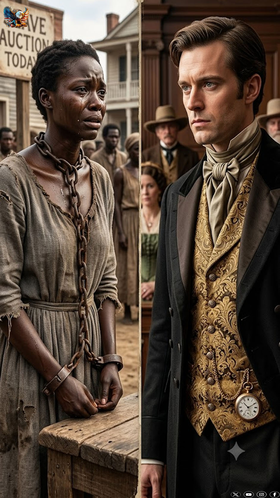 The sick slave was sold for two coins, but what happened next left everyone breathless.