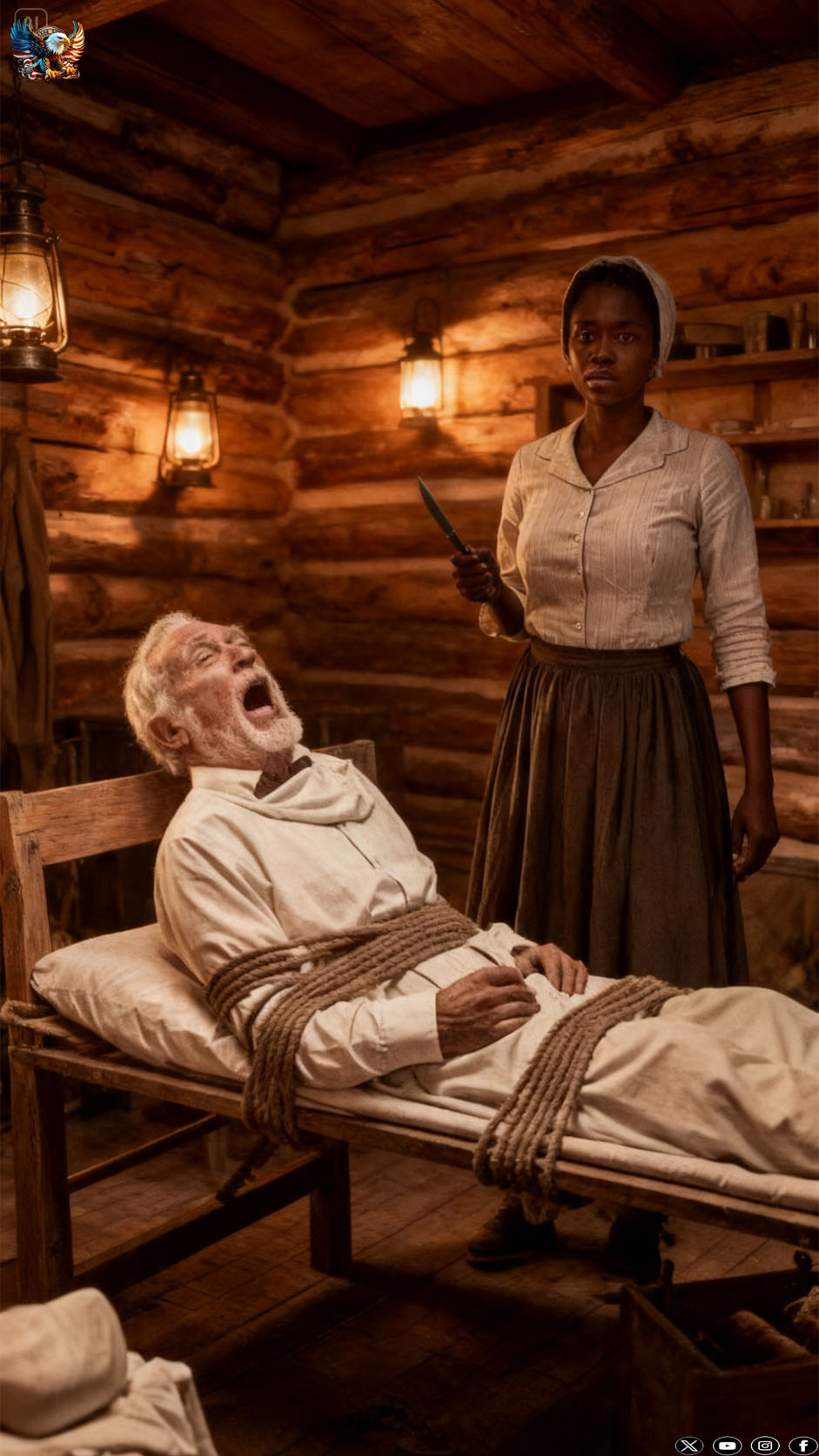 Slave Mary Ann: raped by the doctor during childbirth, she took revenge with the same scalpel – 1824.