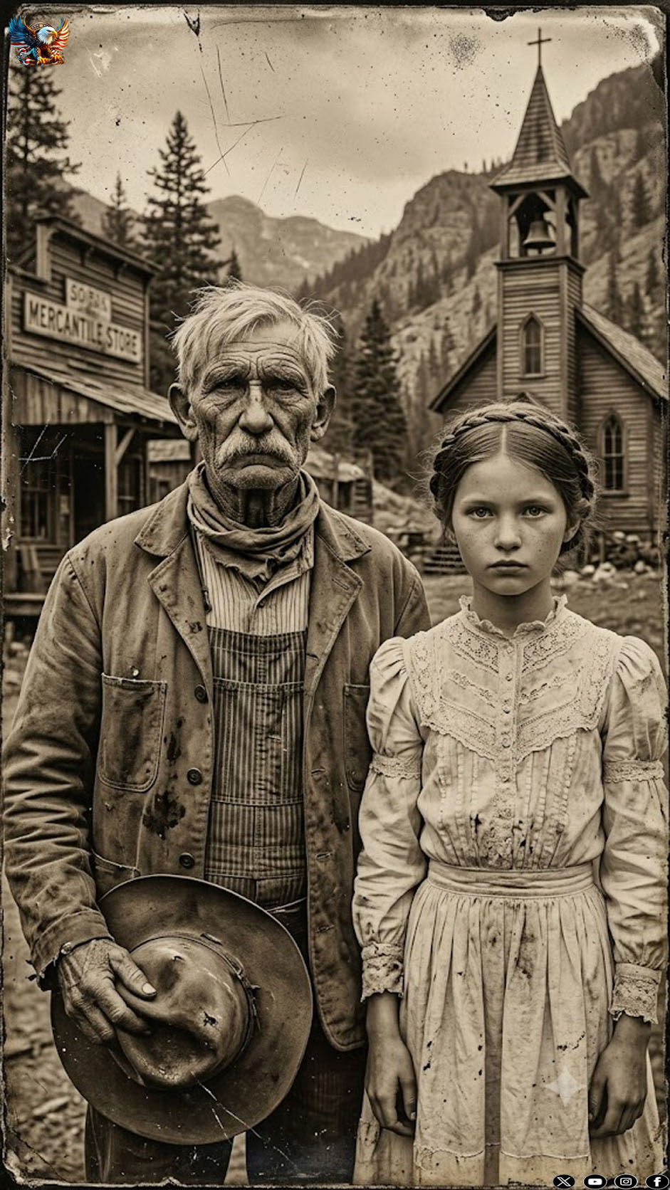 She married her grandfather, the most inbred bride in Appalachian history.