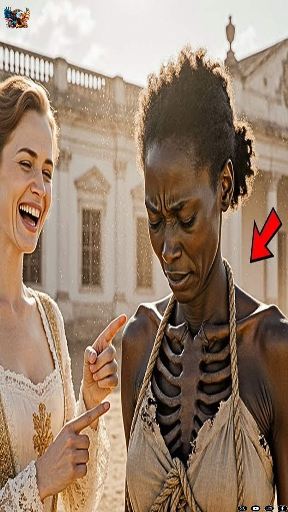 The lady mocked the sick and thin slave… but what happened next changed everyone’s fate.