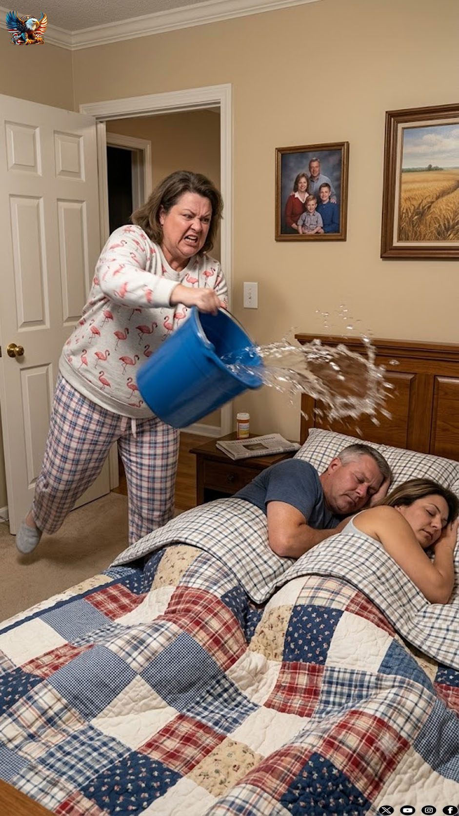 A wife caught her husband with his mistress in their own bed and drenched them both with filthy water. But that turned out to be only the beginning of her revenge—what happened next was something they never saw coming…