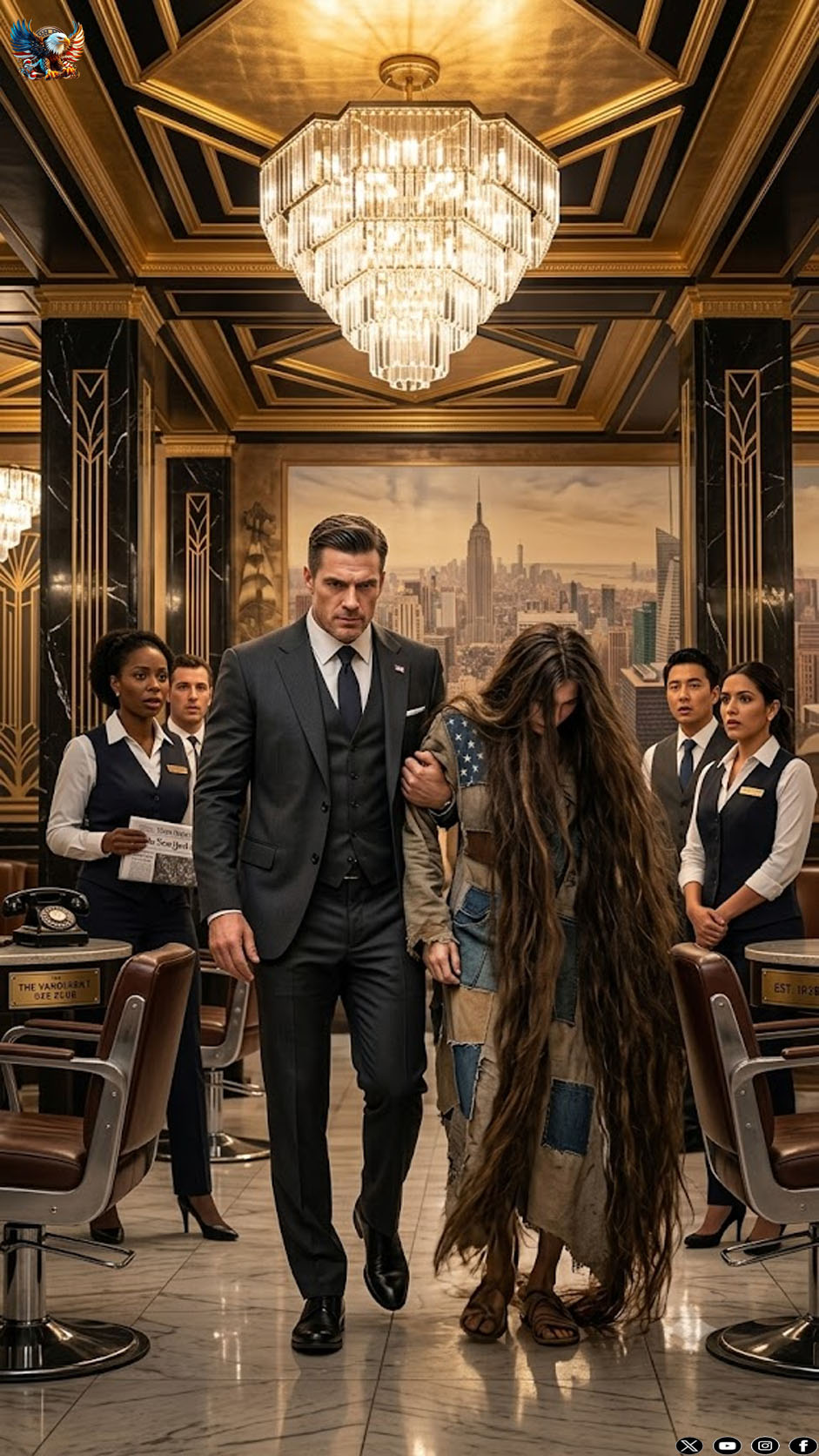 To escape the police’s constant pursuit, a mafia boss found a homeless young woman on the street who looked incredibly similar to his missing wife and forced her to cut off her long hair. However, what happened shortly after her transformation shocked the entire city…
